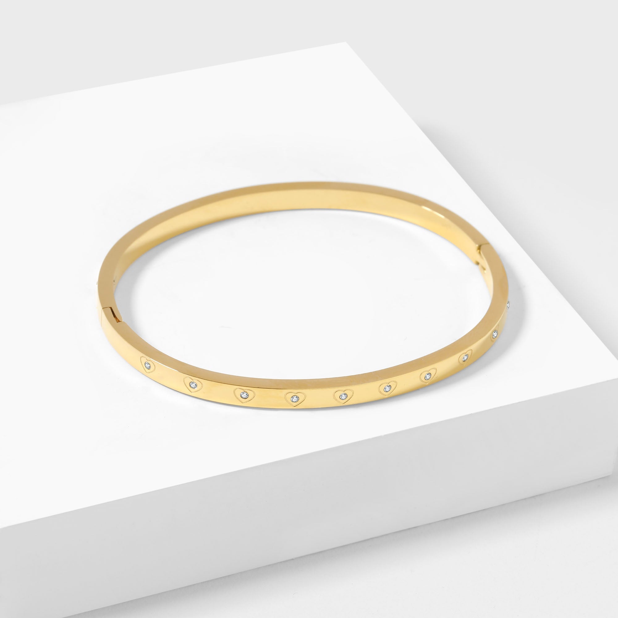 Crystal Bangle Bracelet