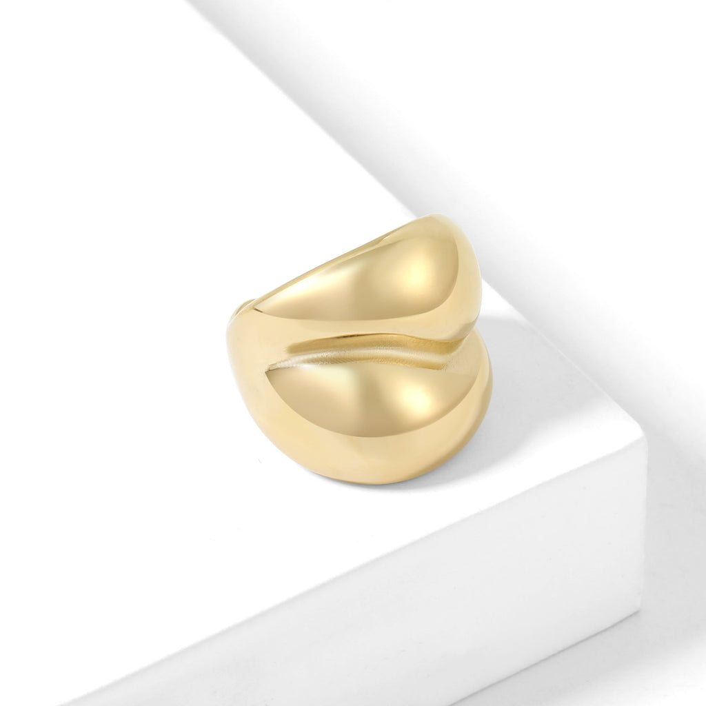 Crossover Dome Ring