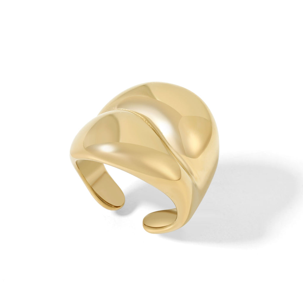 Crossover Dome Ring