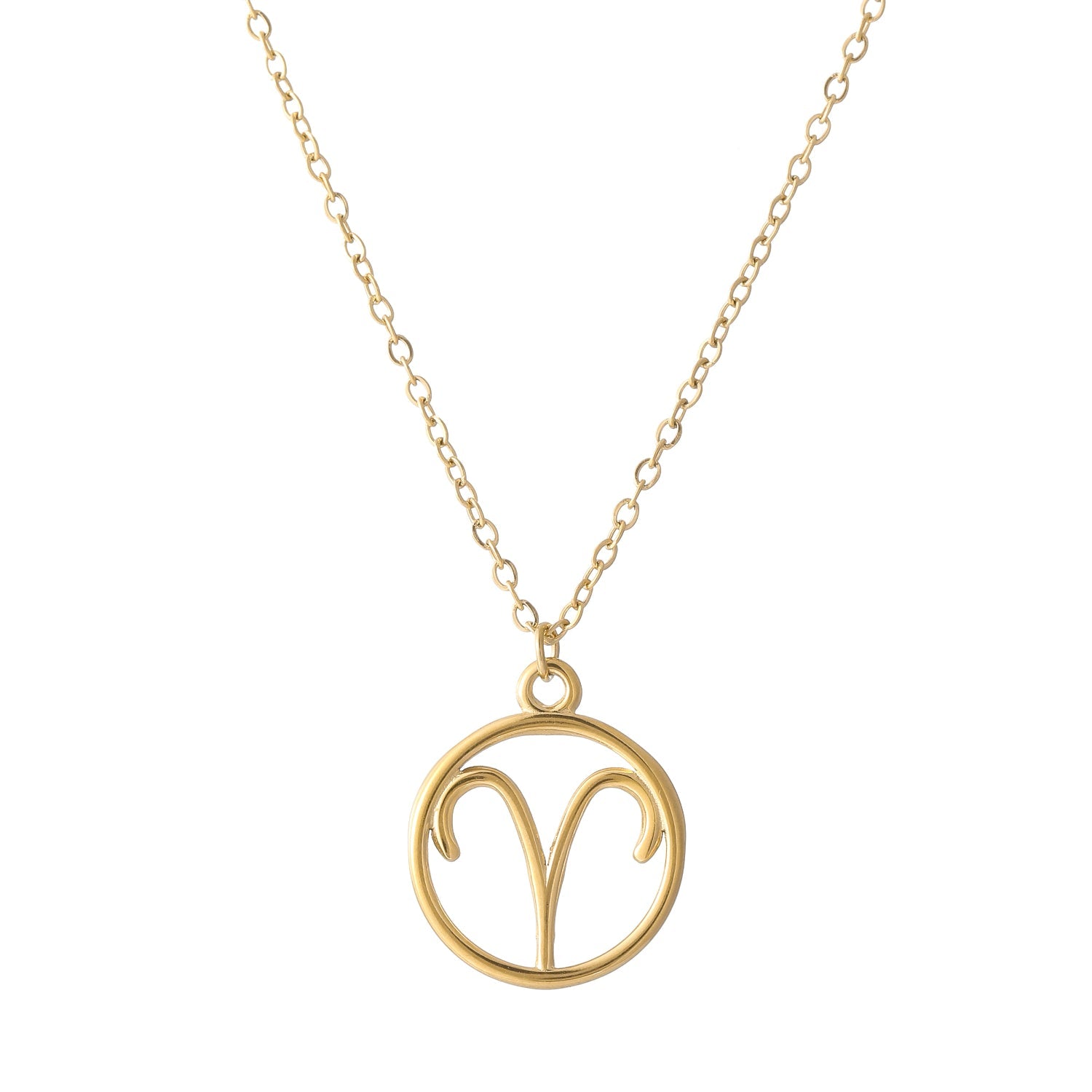 Zodiac Sign Pendant Necklace