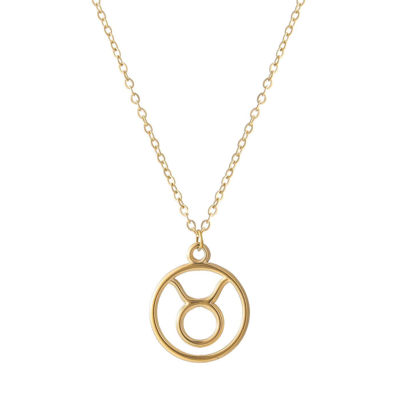 Zodiac Sign Pendant Necklace