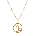 Zodiac Sign Pendant Necklace
