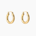 Bold Tube Hoop Earrings