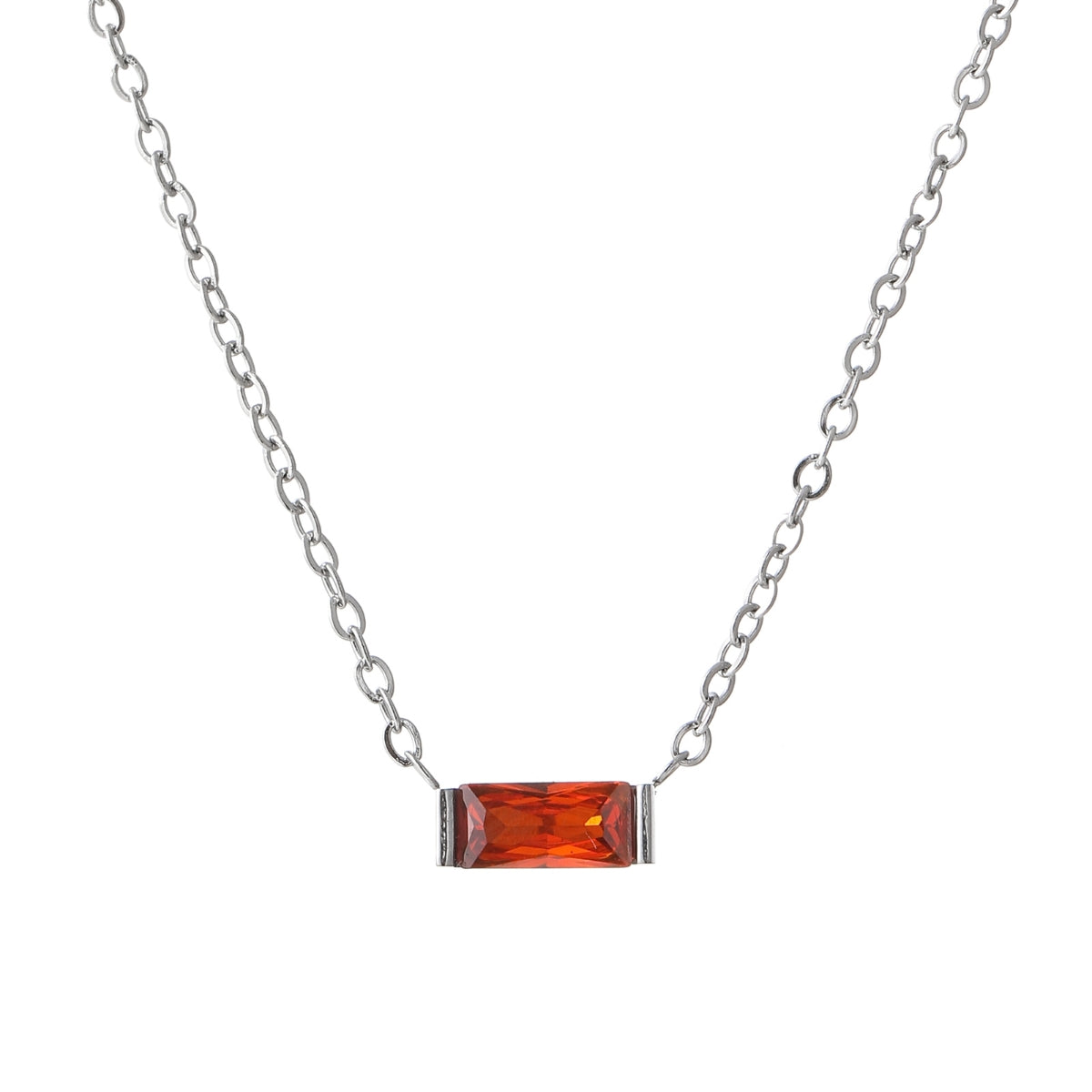 Birthstone Crystal Necklace
