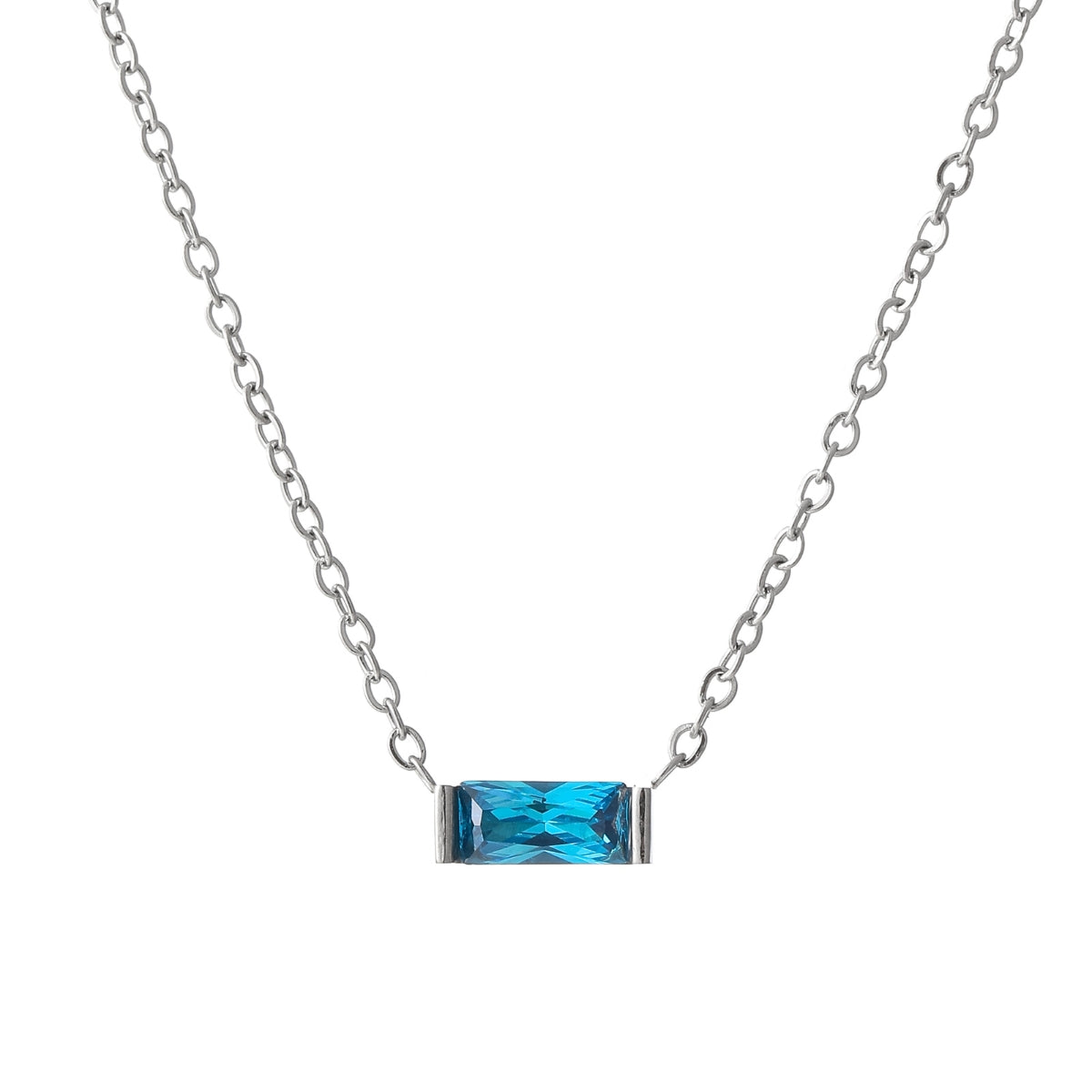 Birthstone Crystal Necklace
