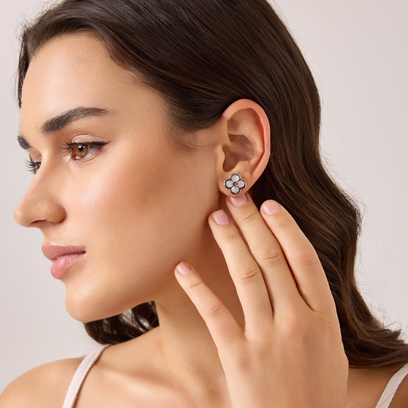 Ventura Clover Stud Earrings