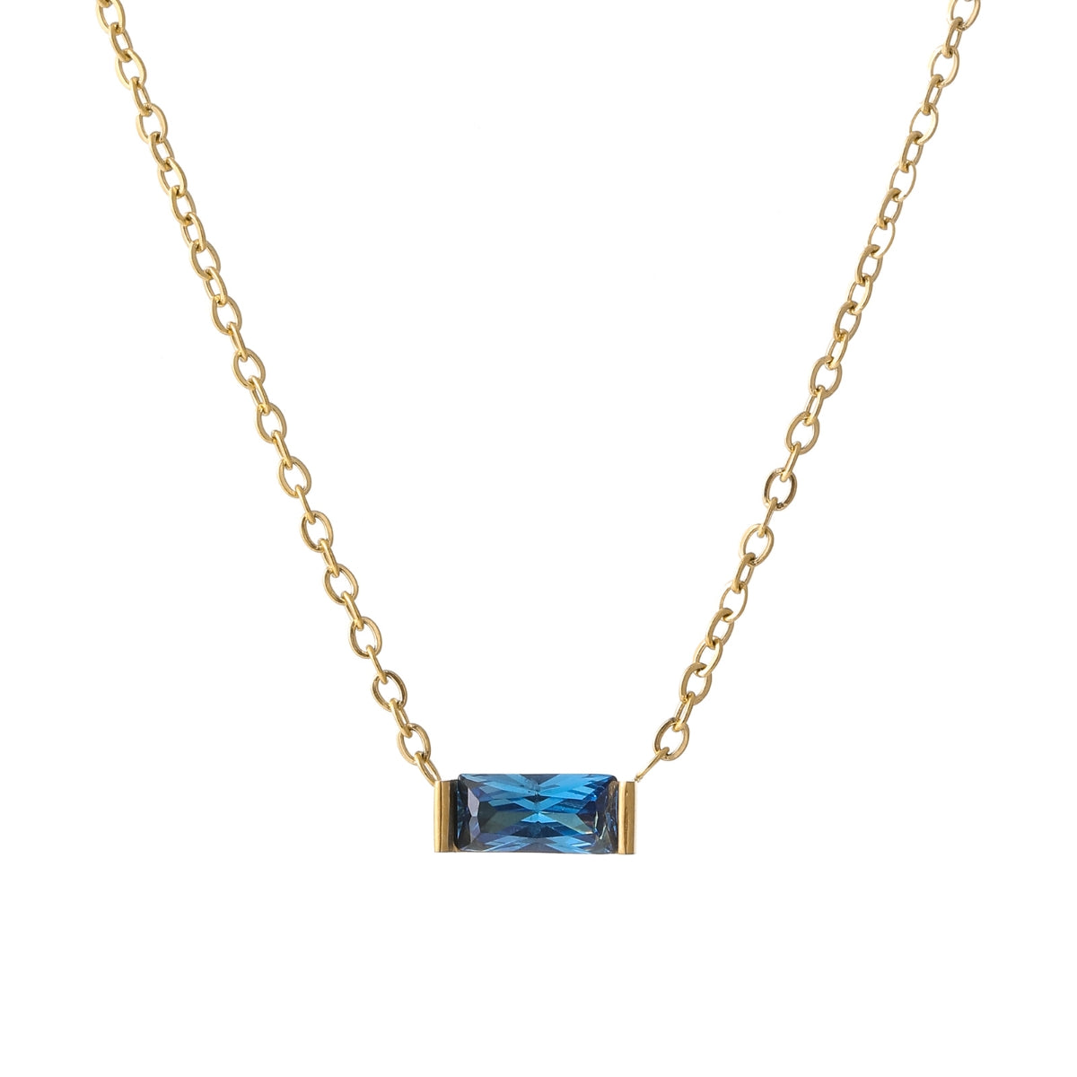 Birthstone Crystal Necklace