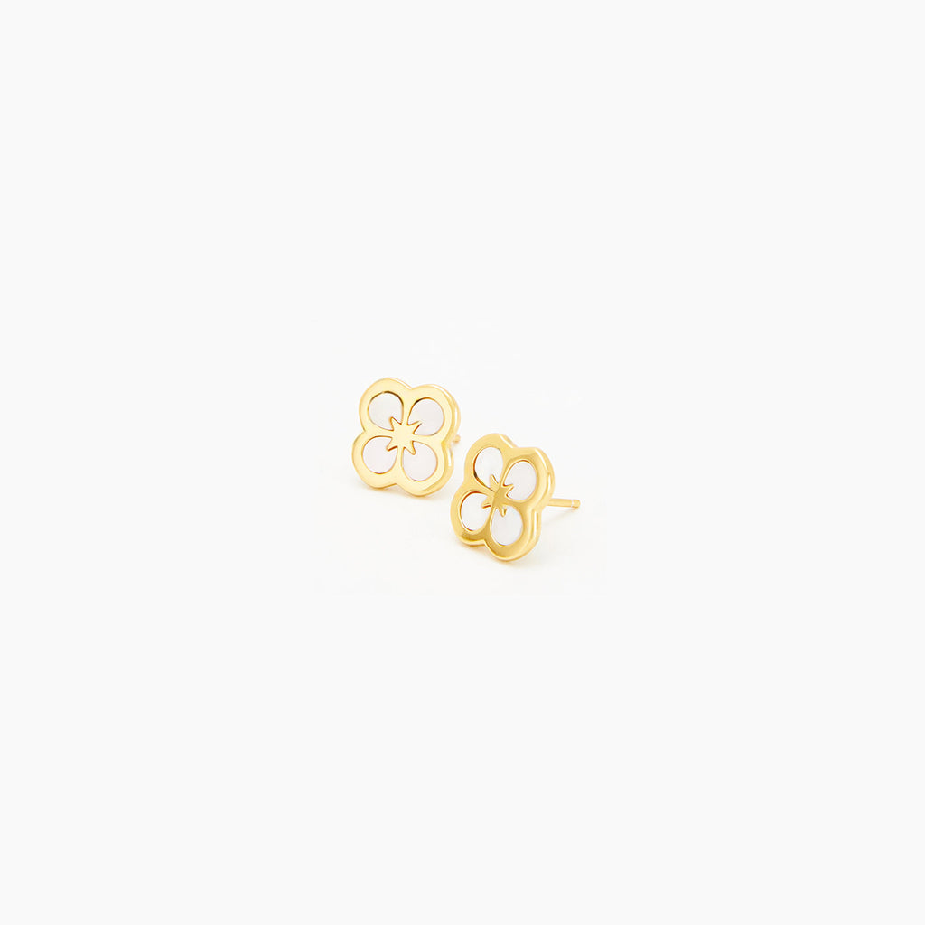 Ventura Clover Stud Earrings