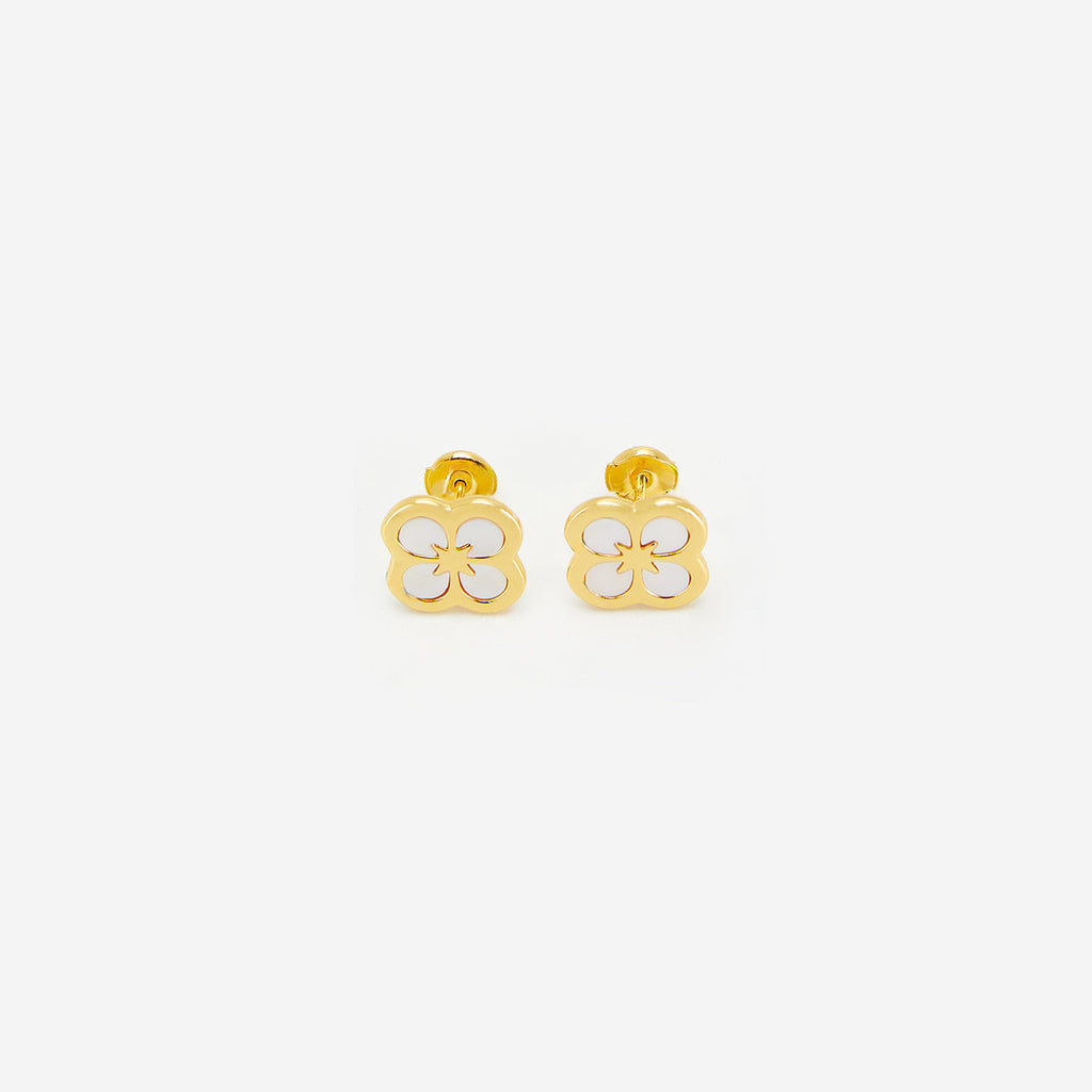 Ventura Clover Stud Earrings