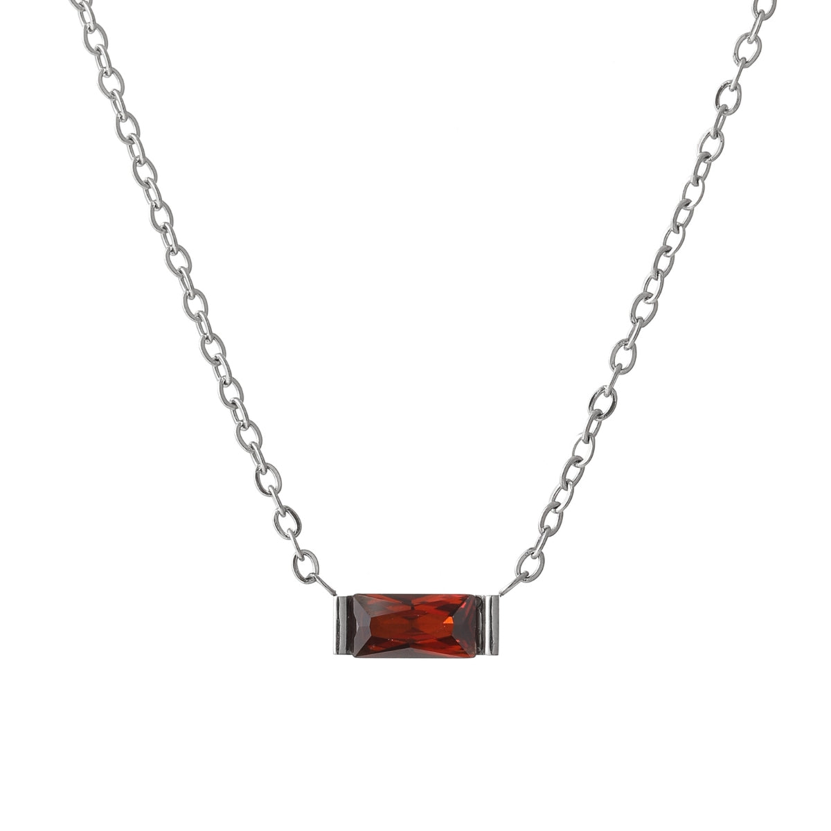 Birthstone Crystal Necklace