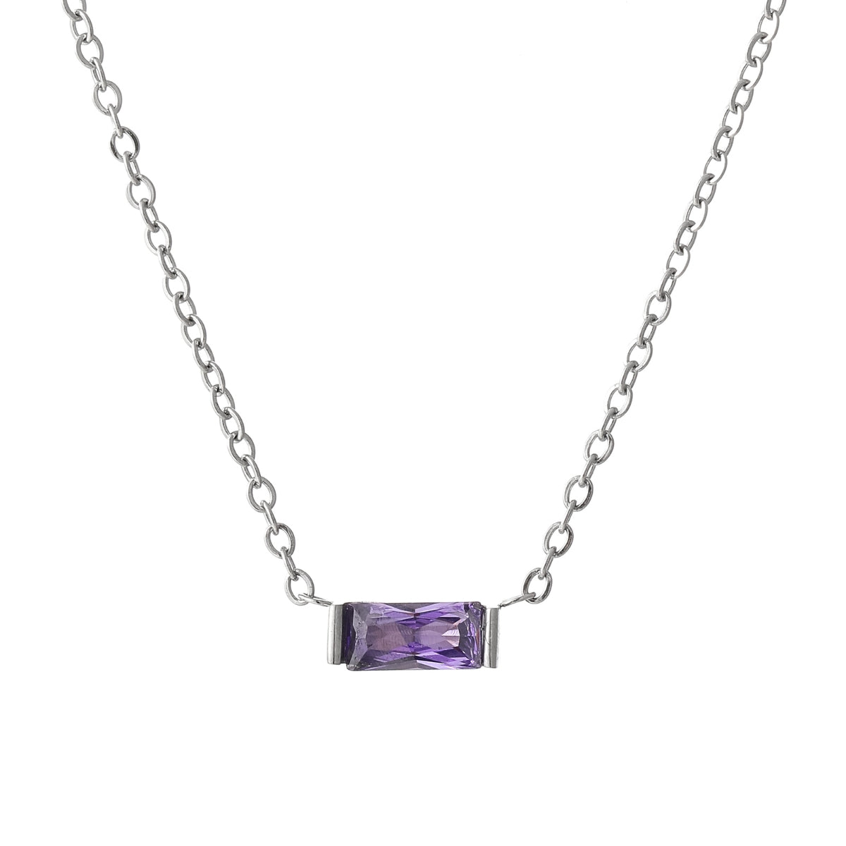 Birthstone Crystal Necklace