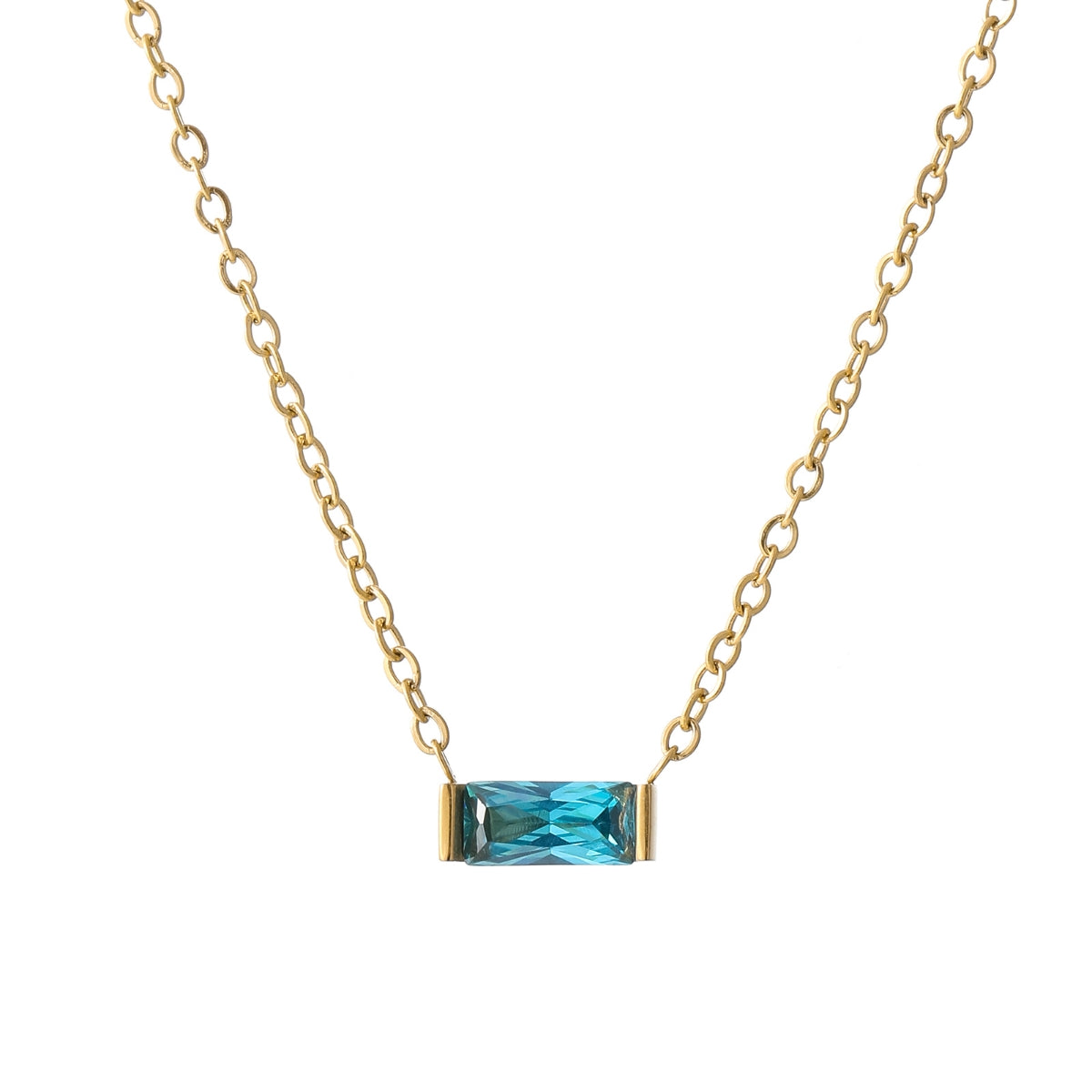 Birthstone Crystal Necklace