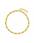 Georgia Canary CZ Tennis Bracelet