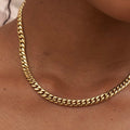 Miami Cuban Necklace in Yellow Gold - 5mm