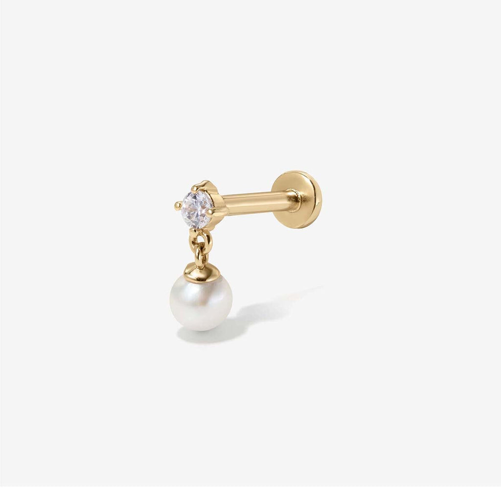 Bleue pearl piercing