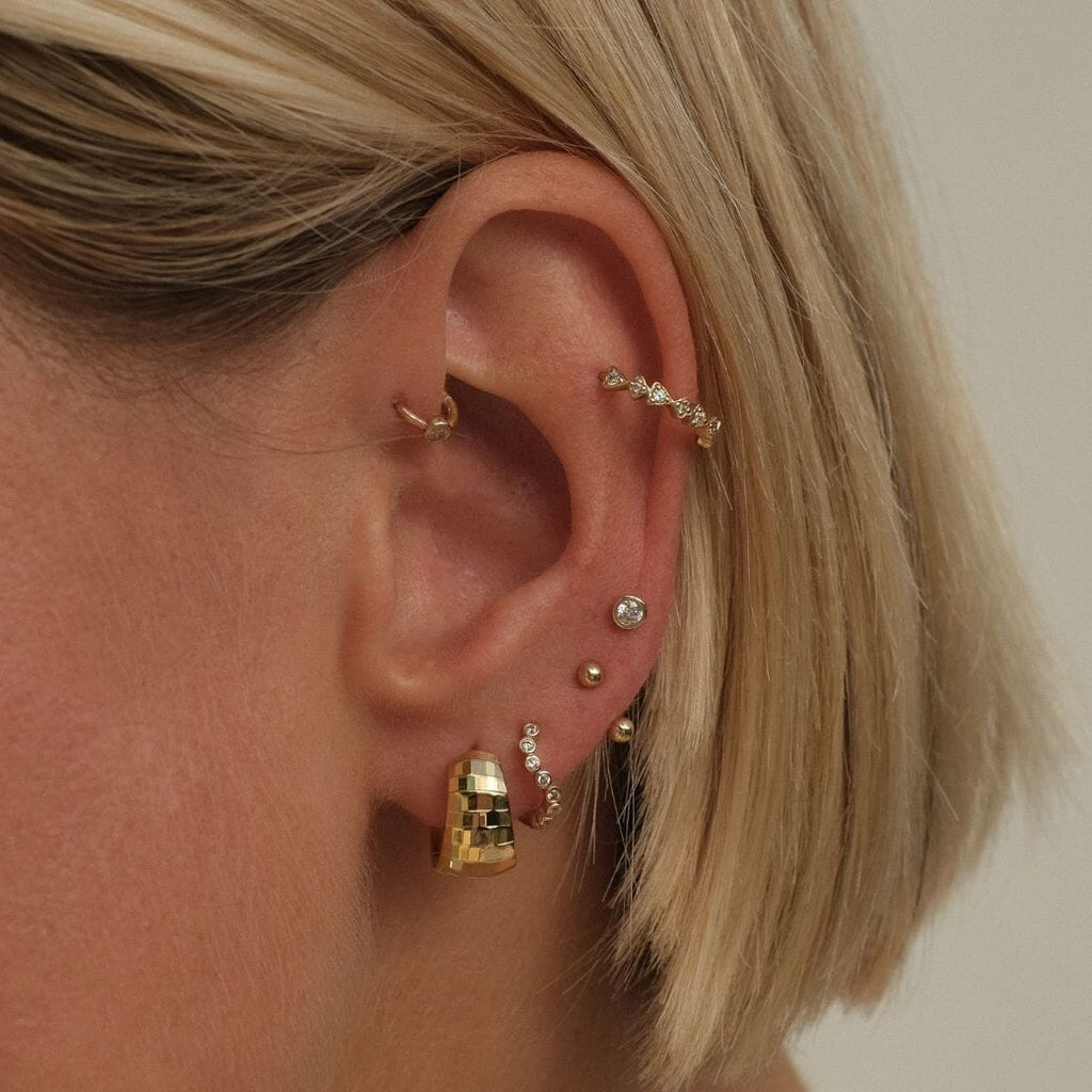 Walt disco hoop earrings