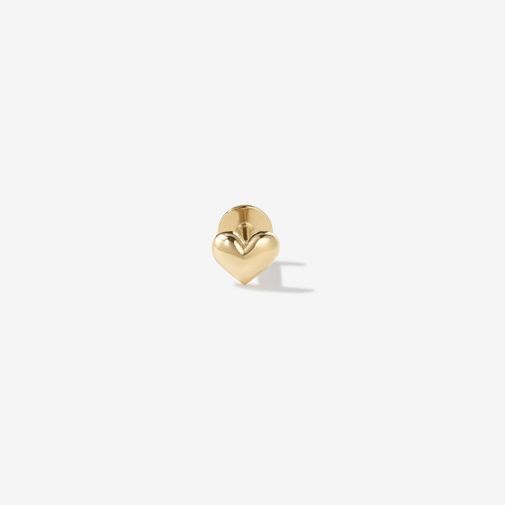 James micro heart piercing