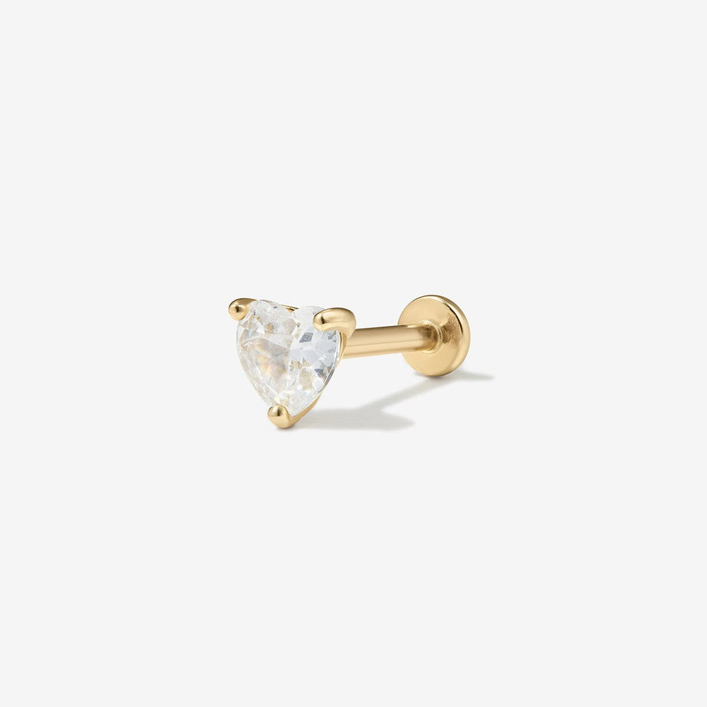 Koby mini heart piercing