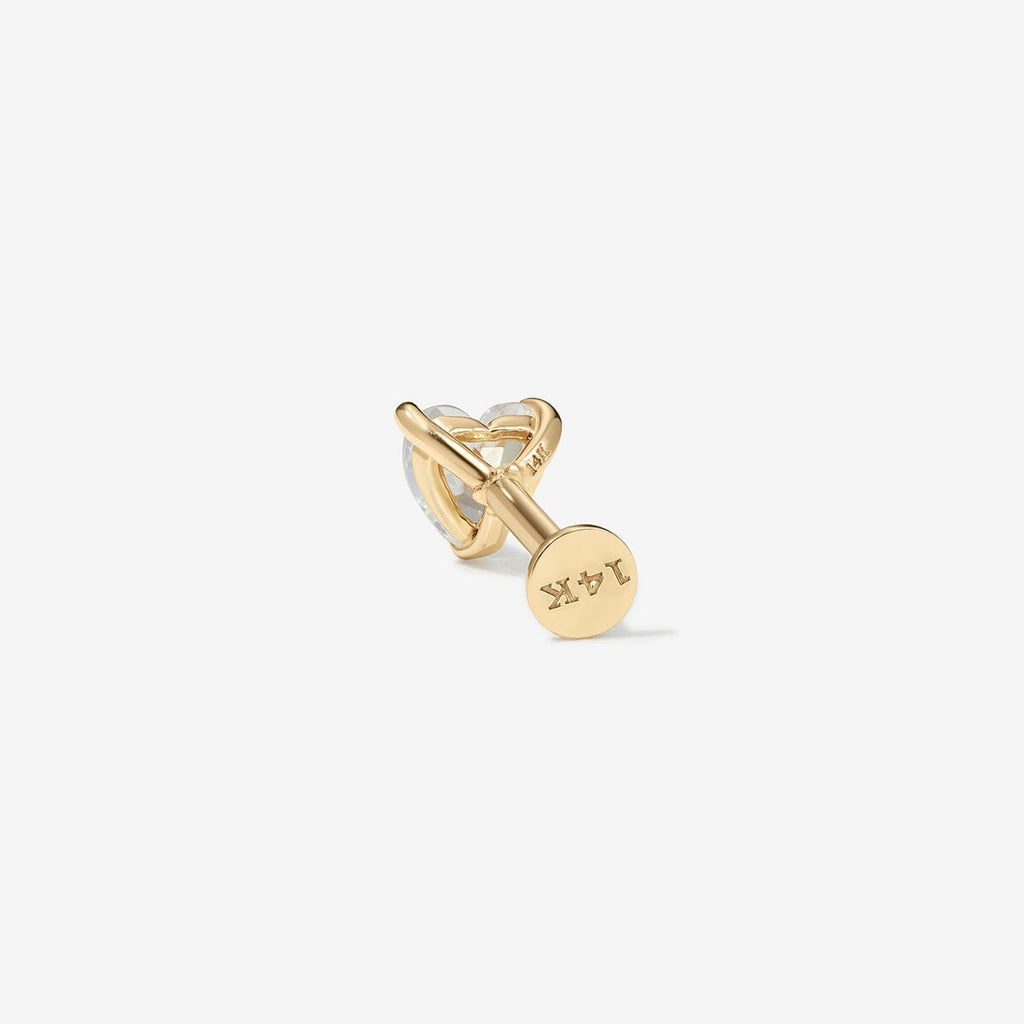 Koby mini heart piercing