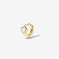Lotto diamond hoop piercing