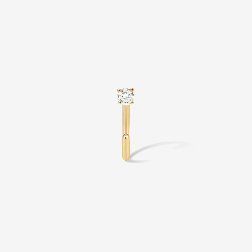 Lionel diamond hookie piercing