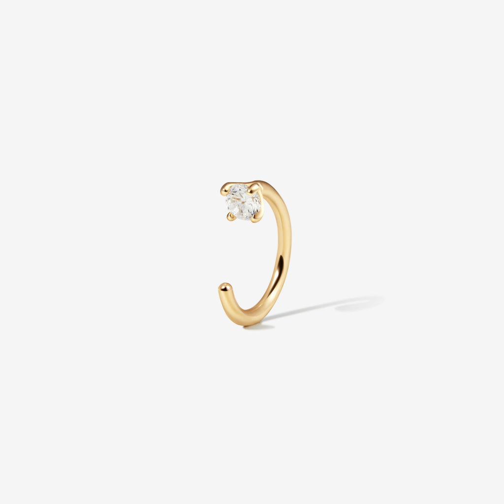 Lionel diamond hookie piercing