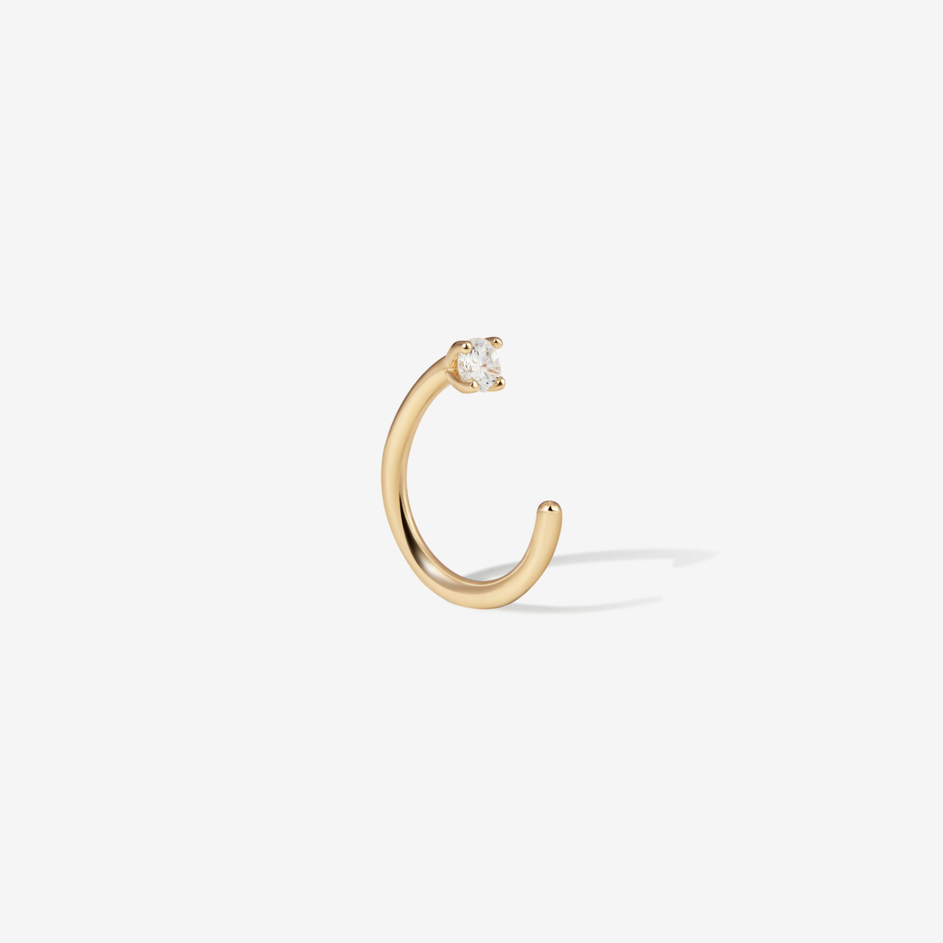 Lionel diamond hookie piercing