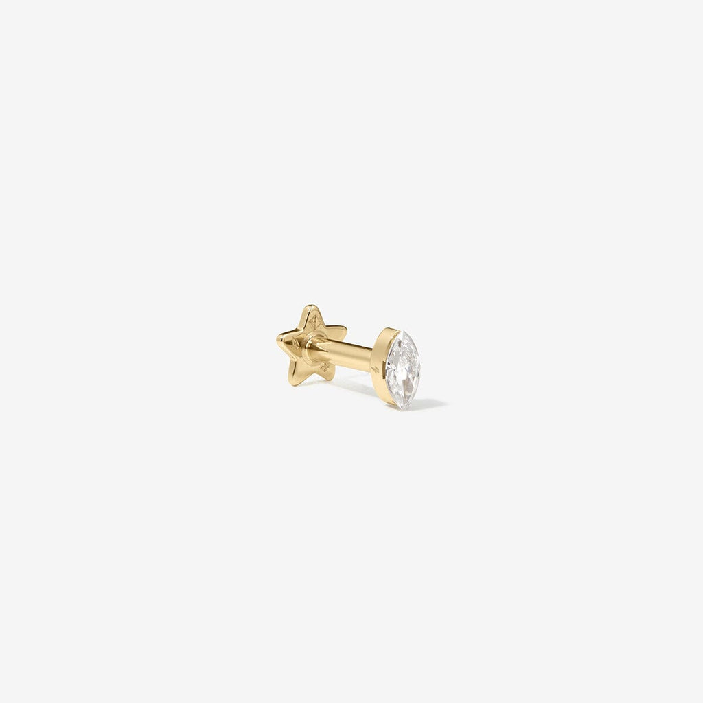 Dean marquise Lab Air™ diamond piercing
