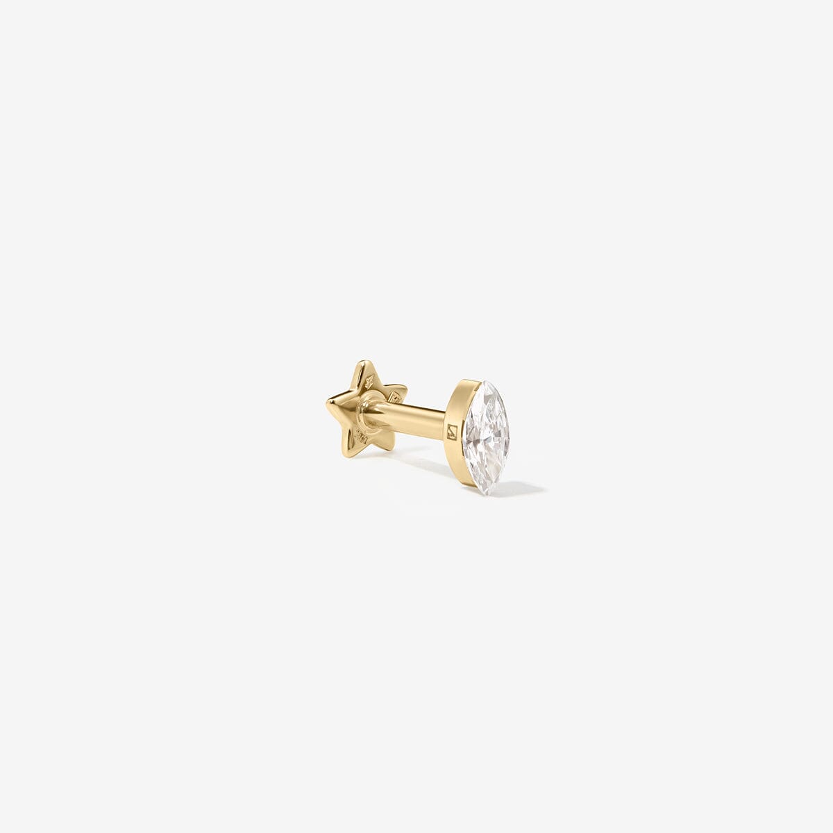Dean marquise Lab Air™ diamond piercing