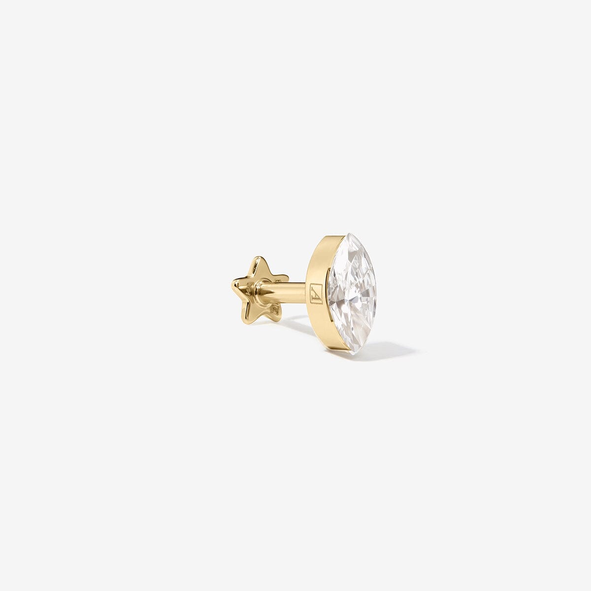 Dean marquise Lab Air™ diamond piercing