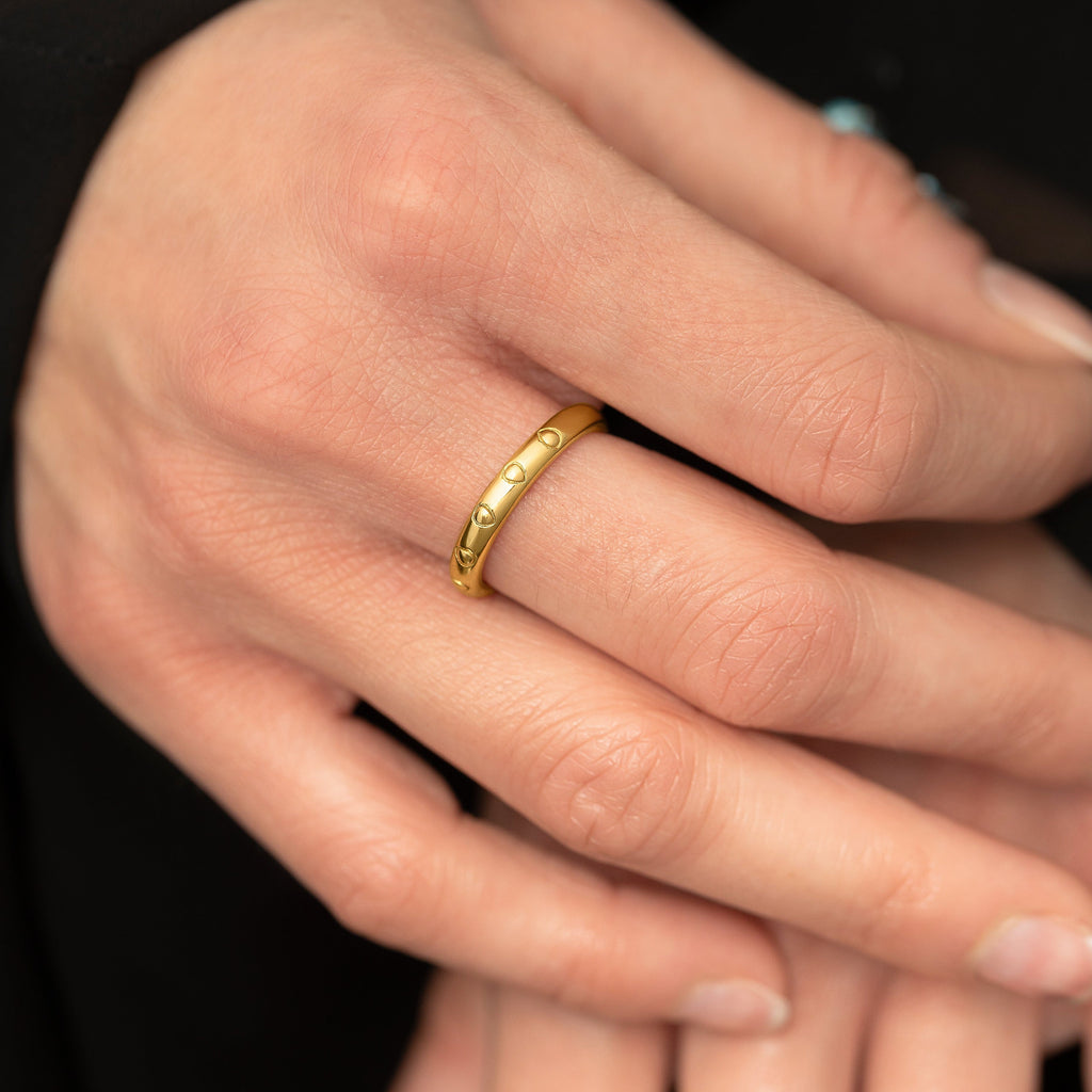 Palestinian Watermelon Seed Ring