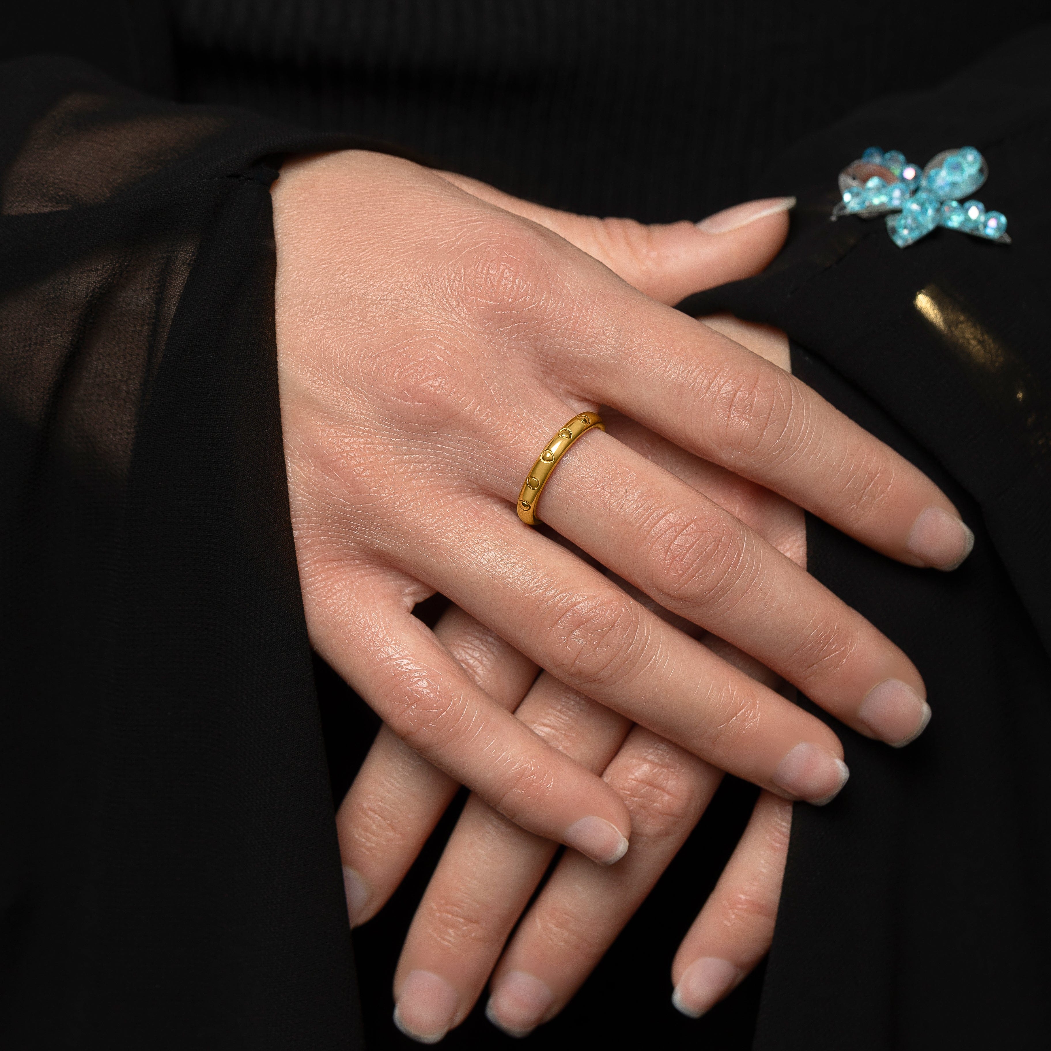 Palestinian Watermelon Seed Ring