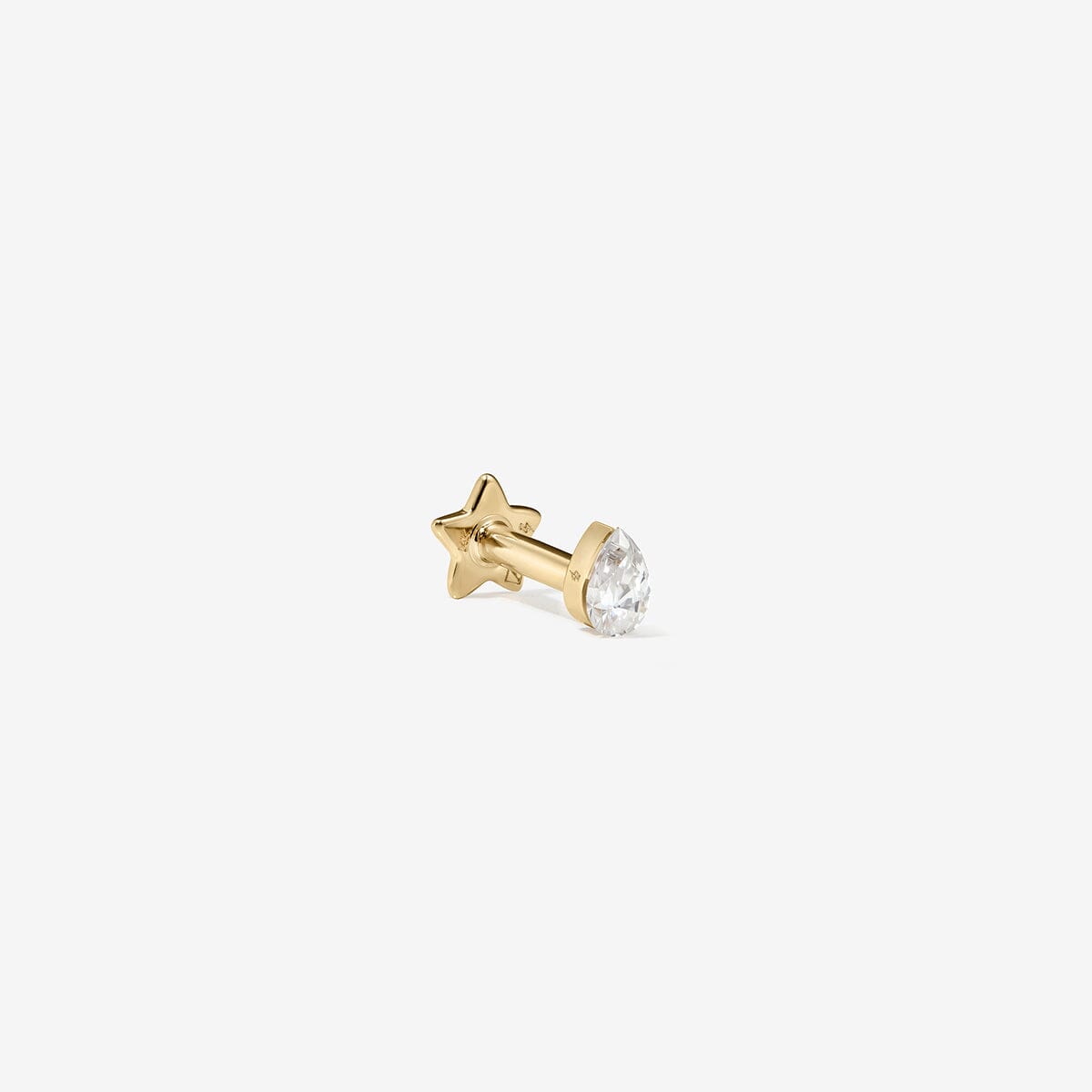 Hugh pear Lab Air™ diamond piercing