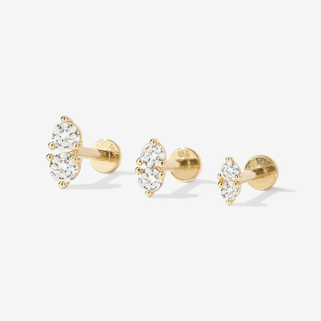 Duke twinset diamond piercing