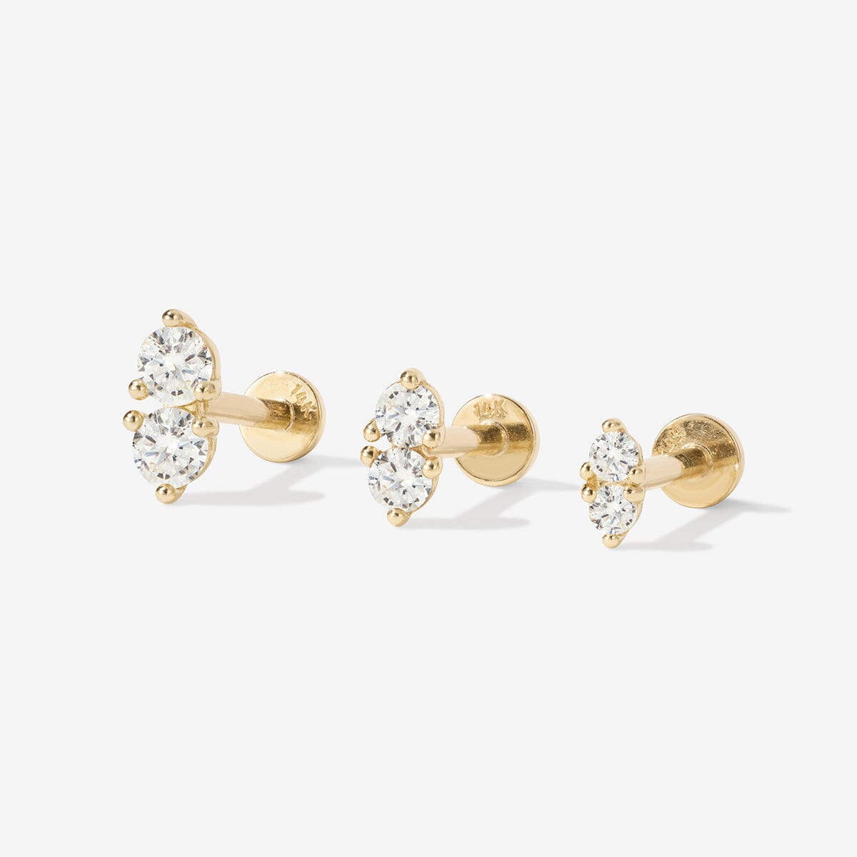 Duke twinset diamond piercing