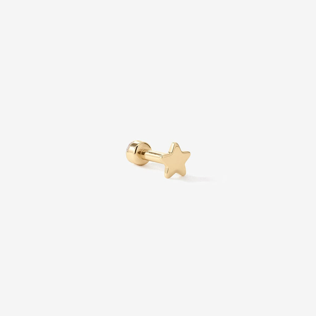 Vince round Lab Air™ diamond piercing