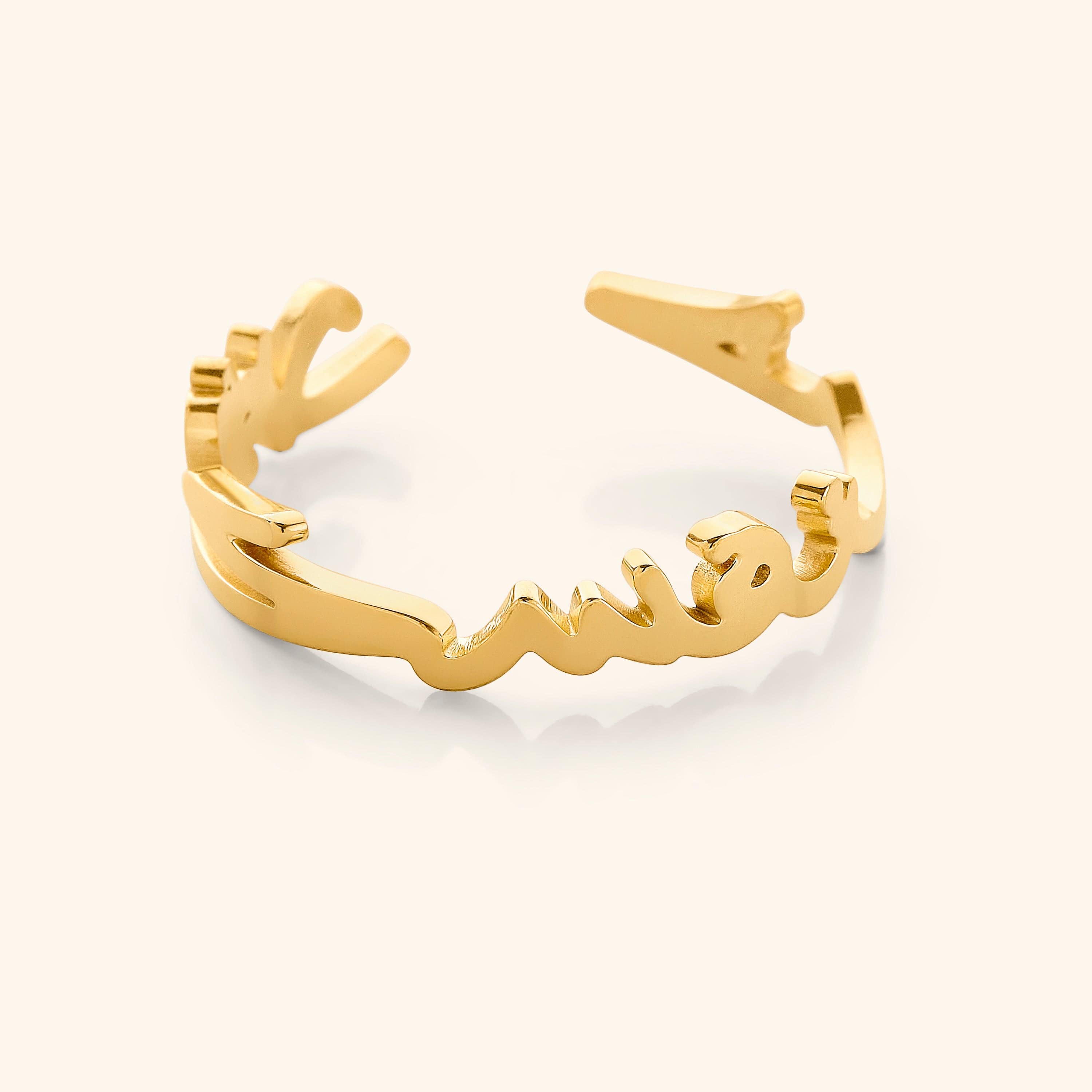 "Love Yourself First" Ring