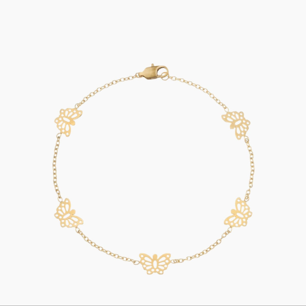 Butterflies Anklet