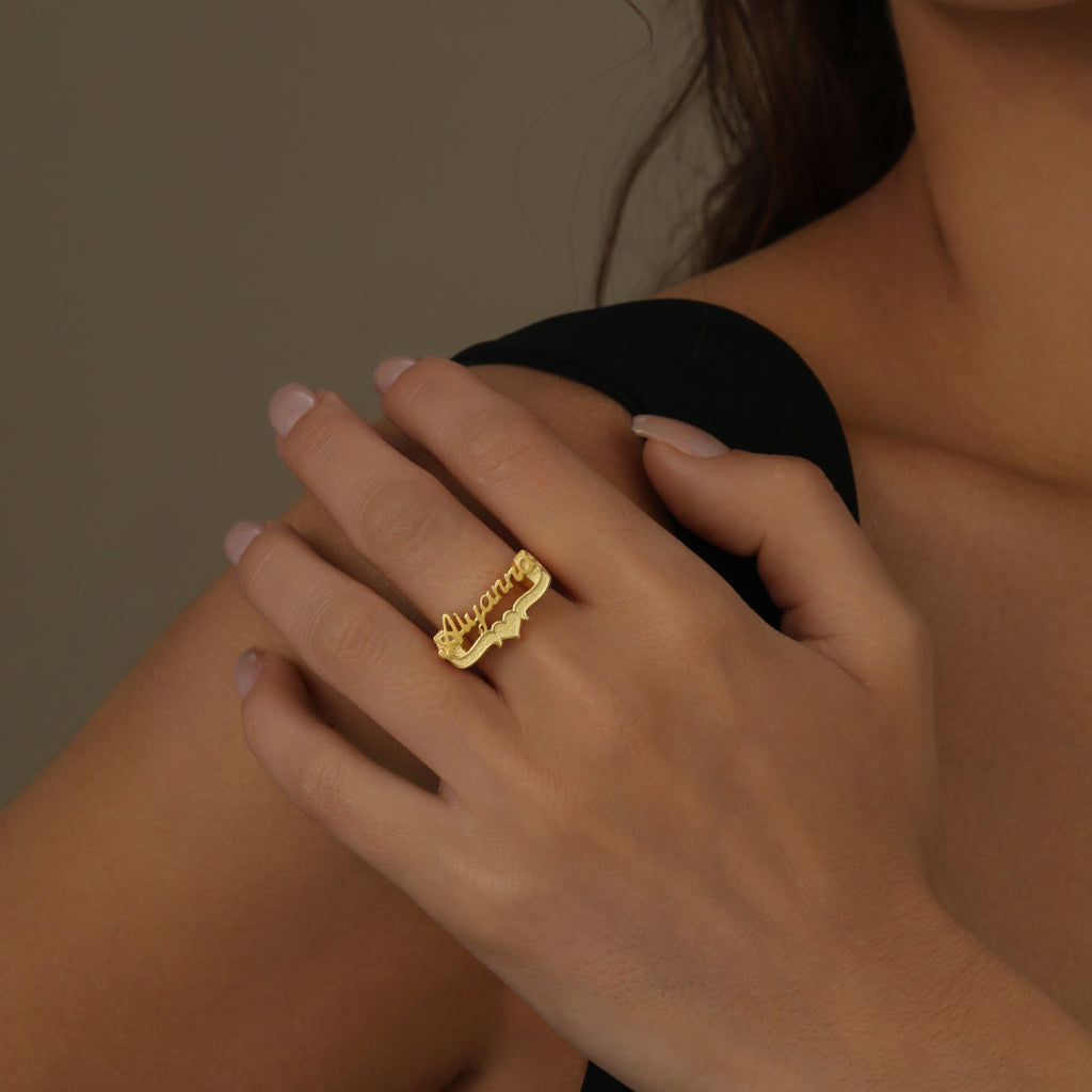3D Name Ring