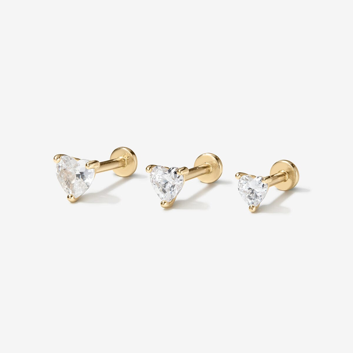 Koby mini heart piercing